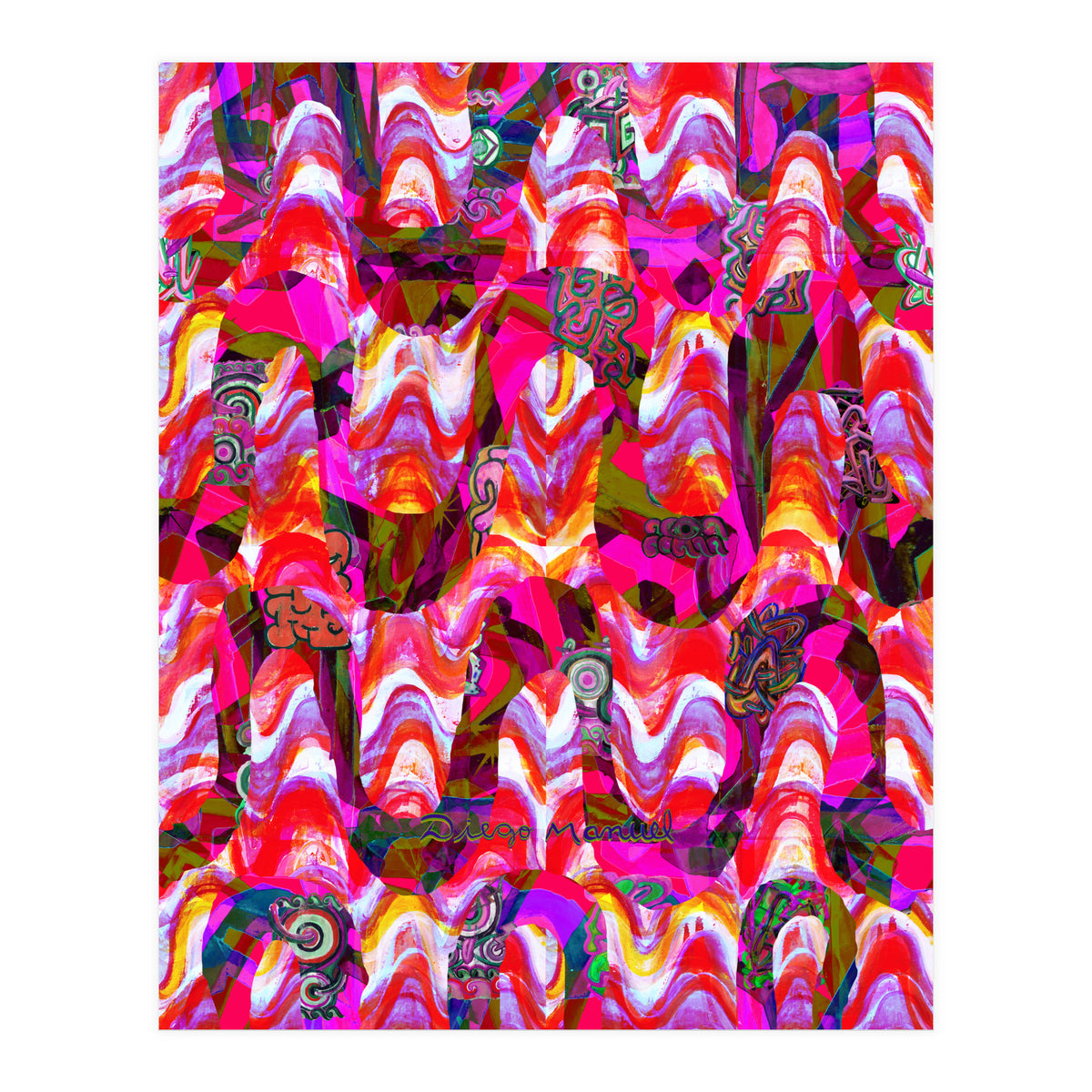 Pop Abstract 15 (Print Only)