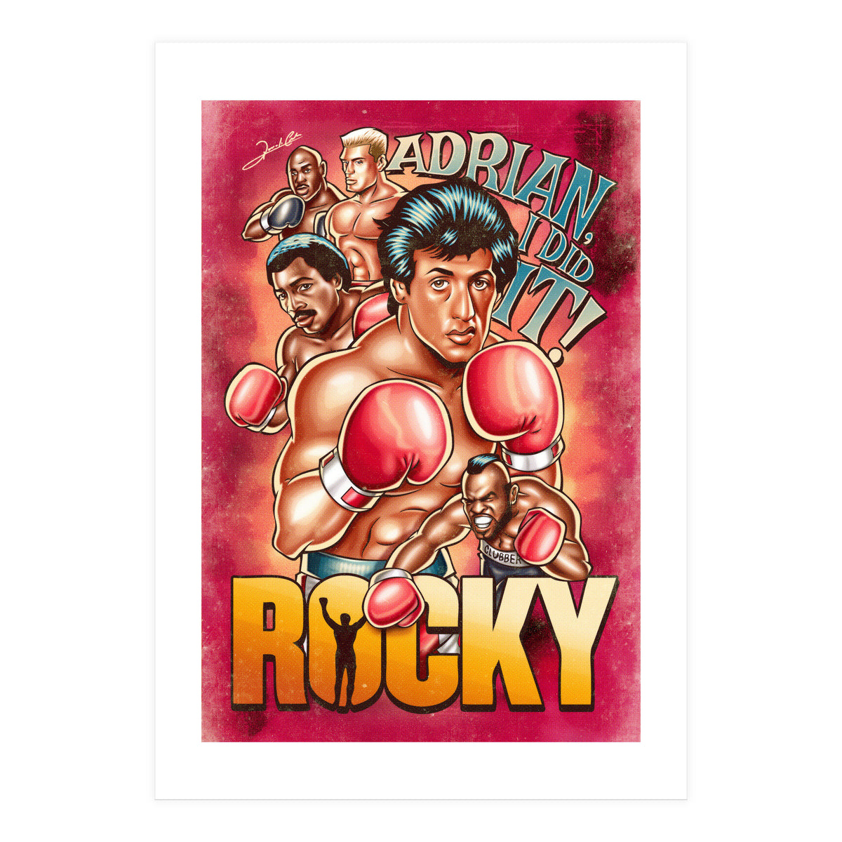 Adrian I Did It (Print Only)