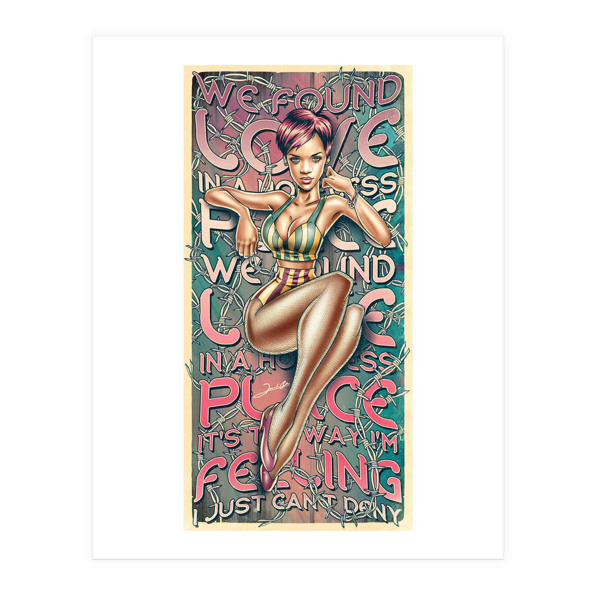 We Found Love (Print Only)