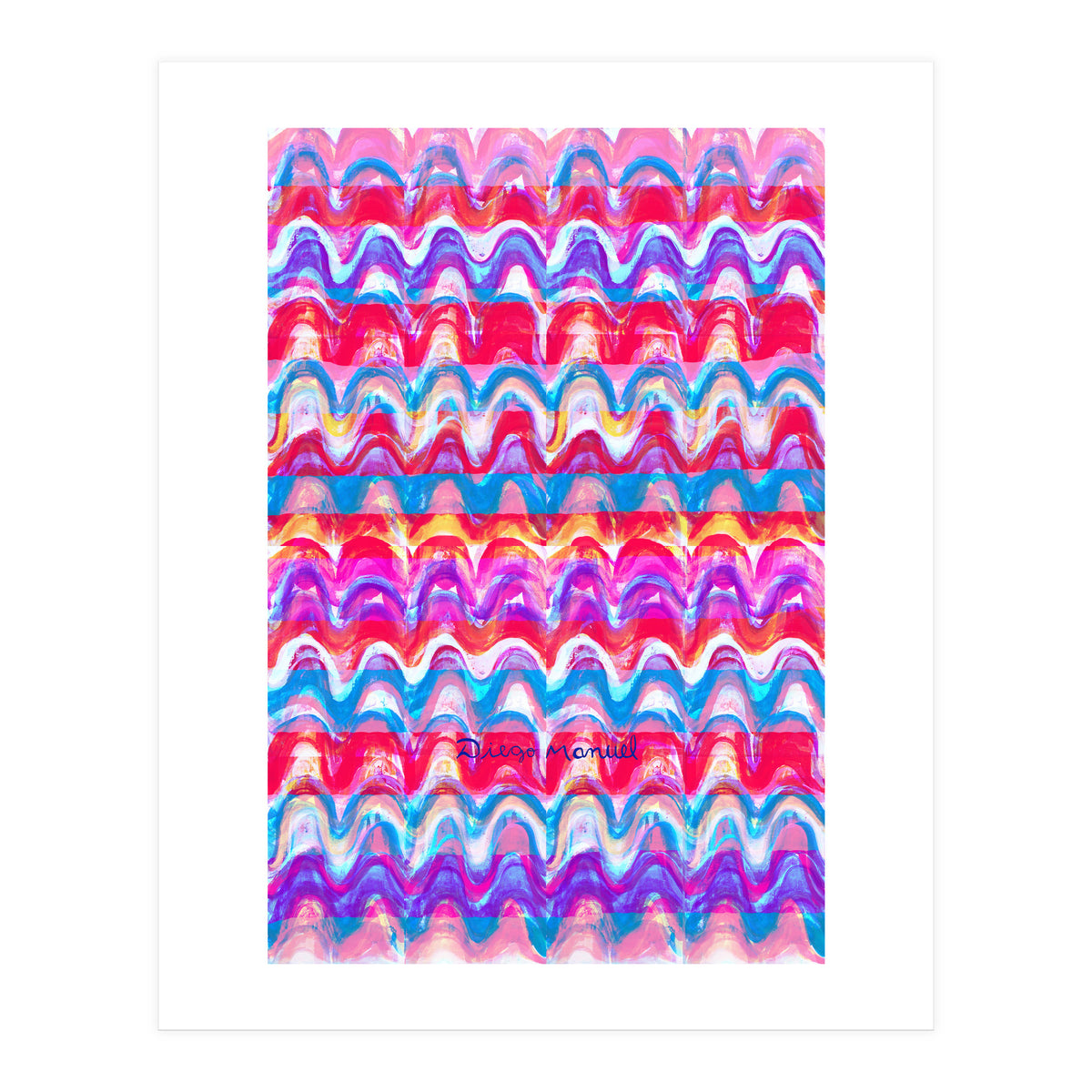 Pop abstract color full (Print Only)