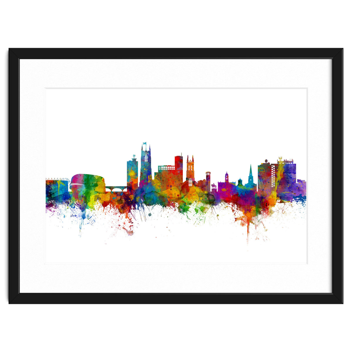 Derby England Skyline