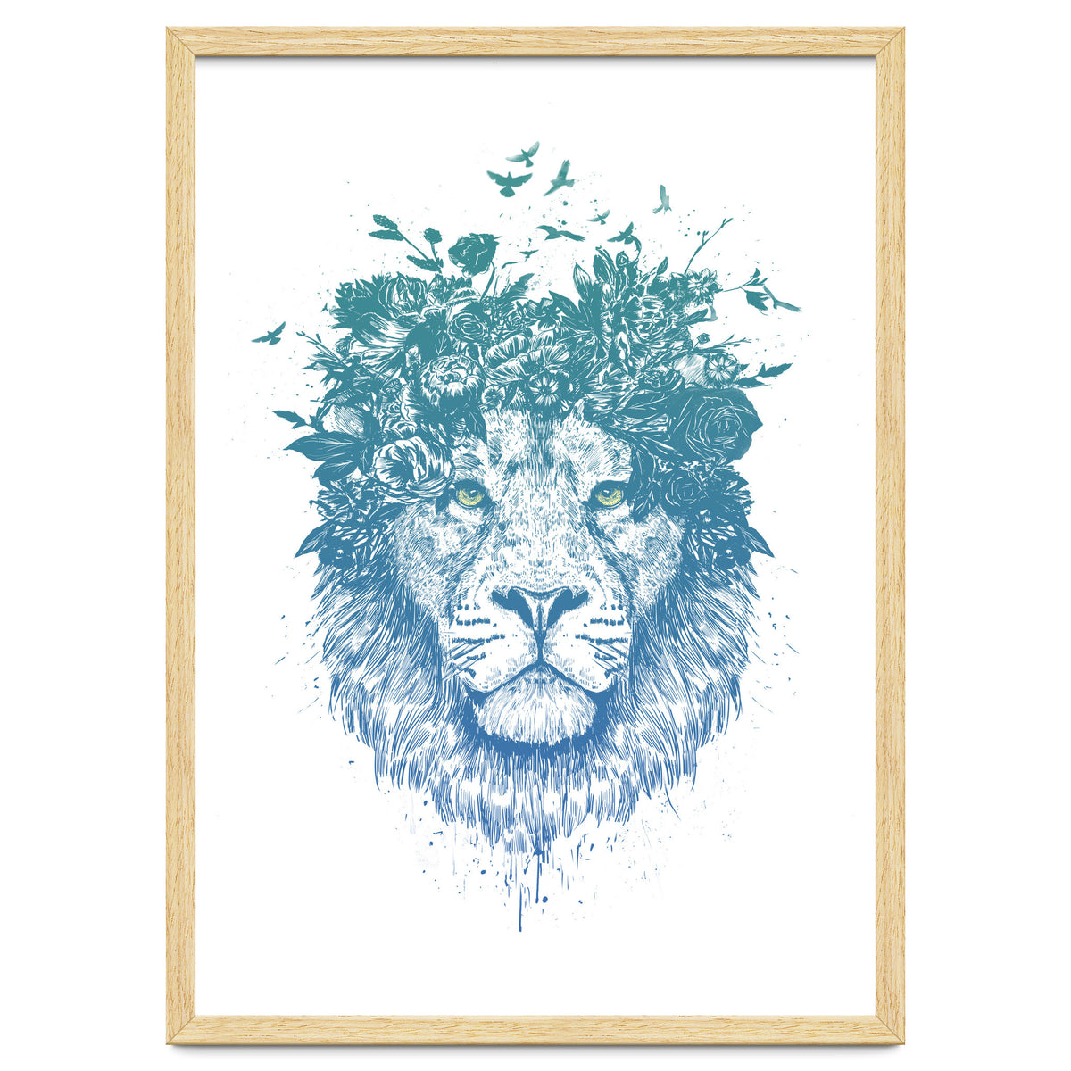 Floral Lion