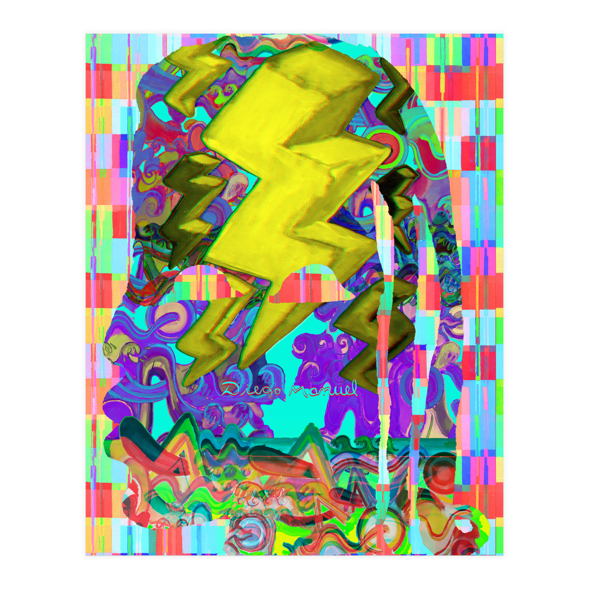 Abstracto Pop Nuevo B Nuevo 6 (Print Only)