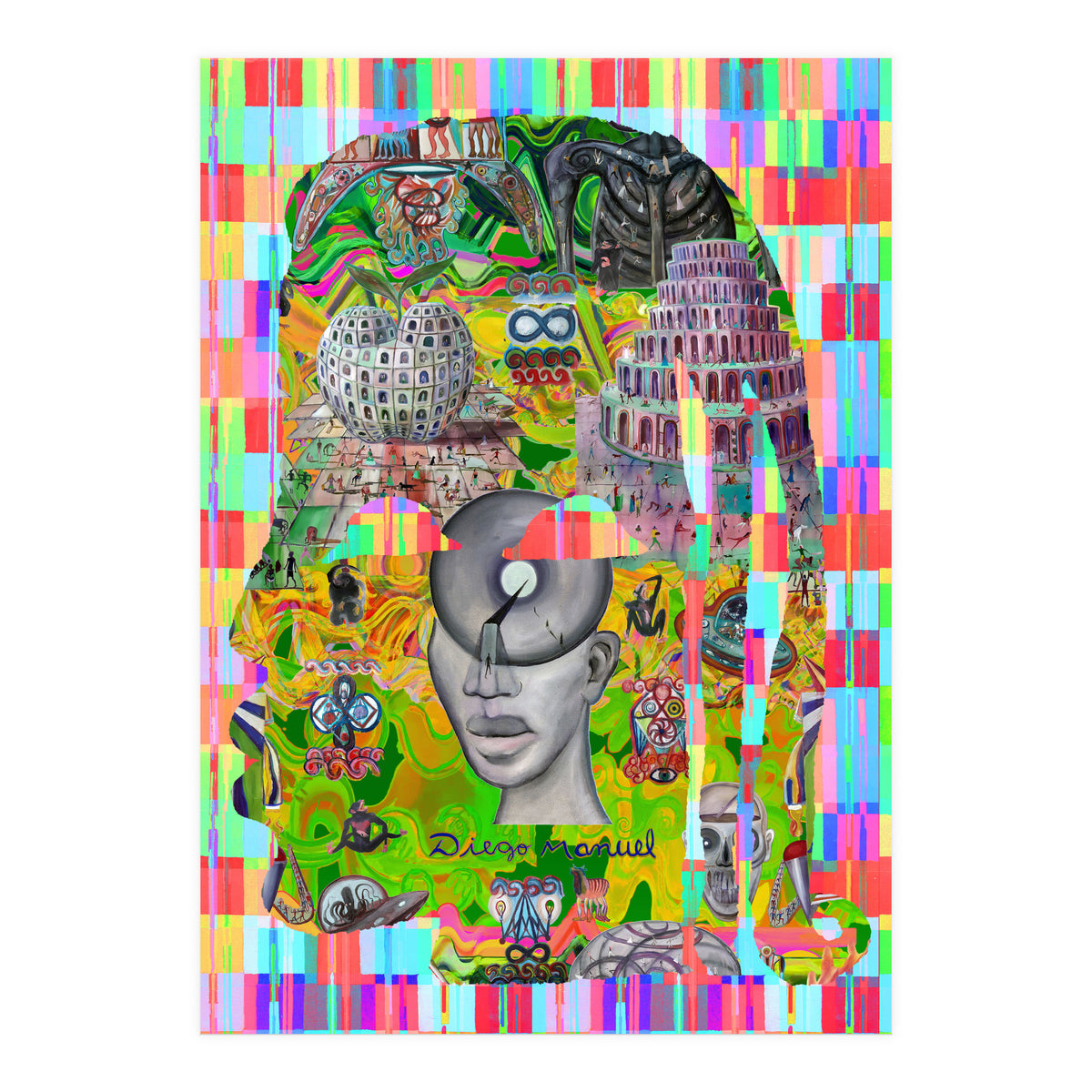 Abstracto Pop Nuevo B Nuevo 19 (Print Only)