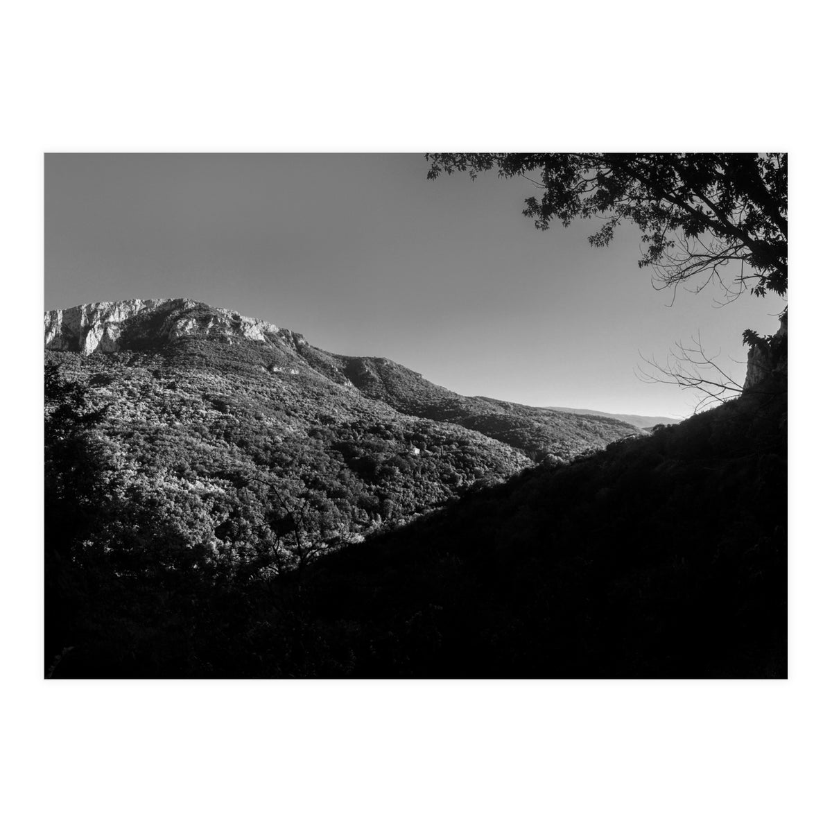 Sicevo Gorge, mountain view (Print Only)
