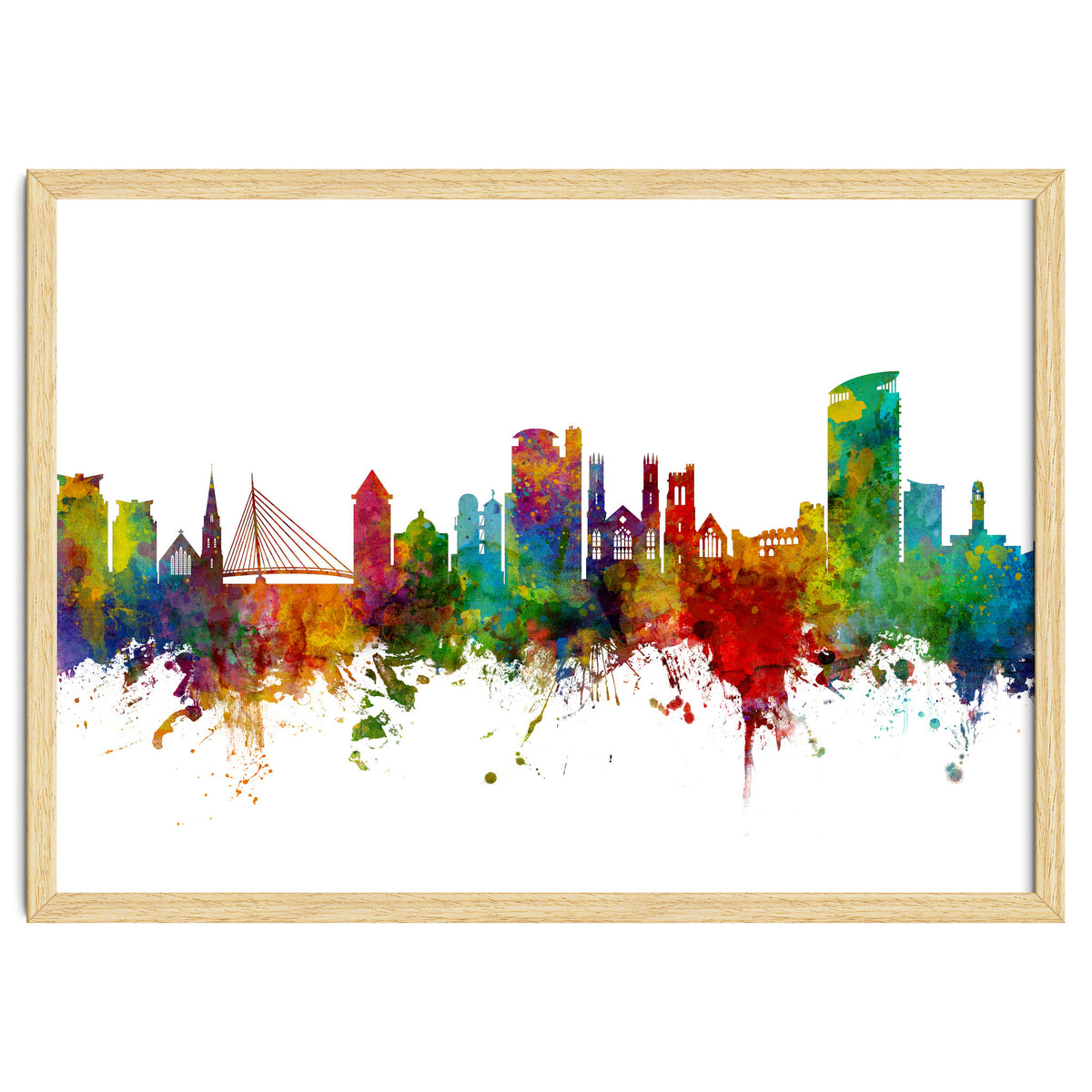 Swansea Wales Skyline