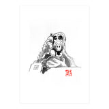 Alf Phoning  (Print Only) thumbnail