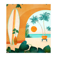 Seaside Surf Retreat (Print Only)