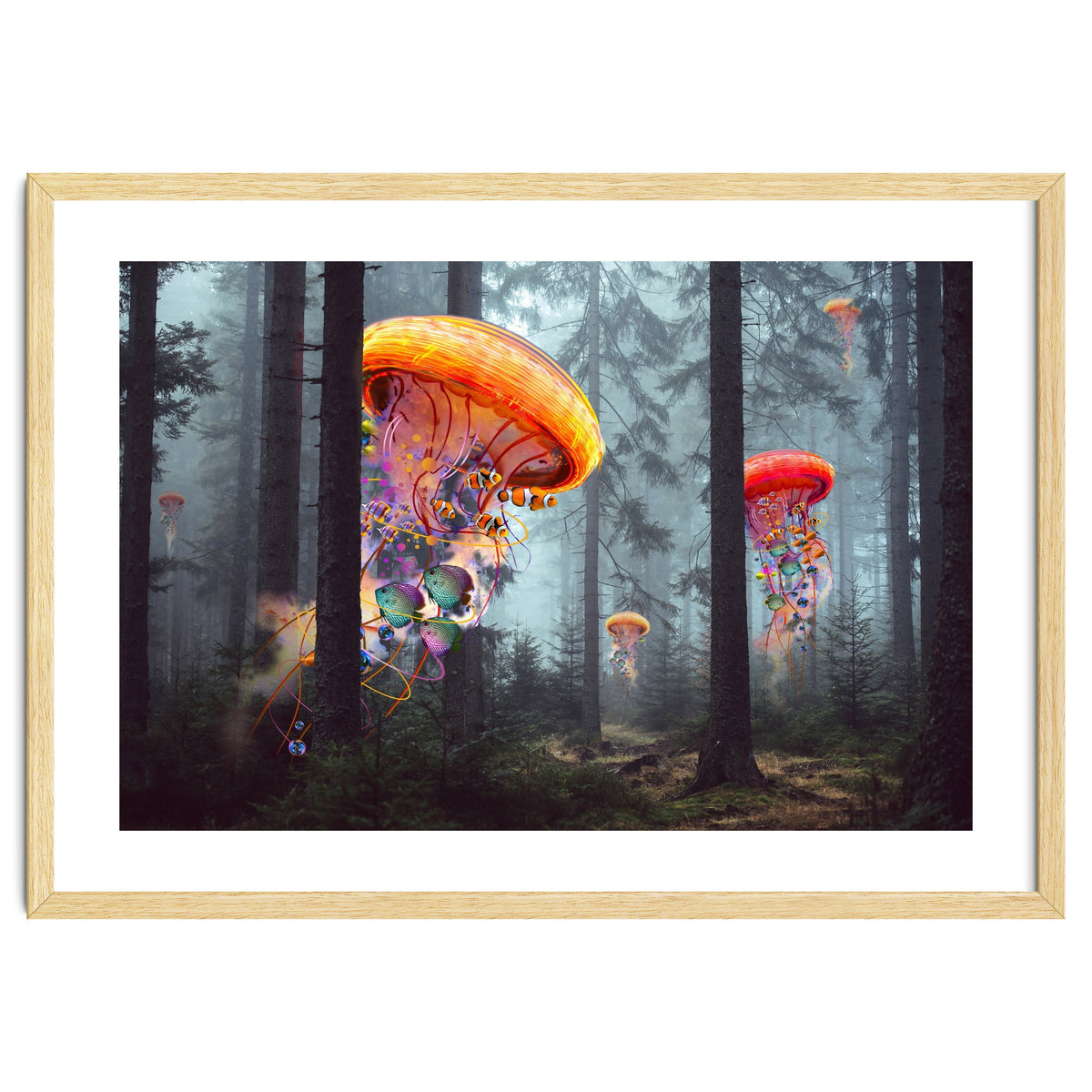 Forest Jellyfish For Print7000