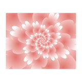 Abstract Orange Spiral Feather 3D ART (Print Only) thumbnail