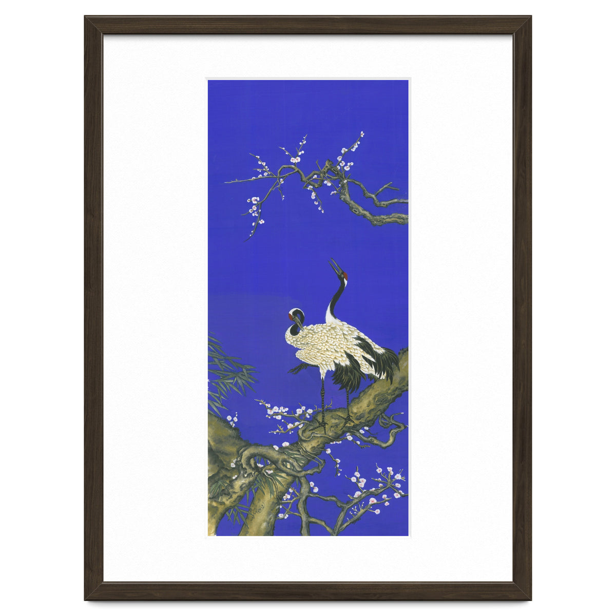 Cranes & Peach Blossom