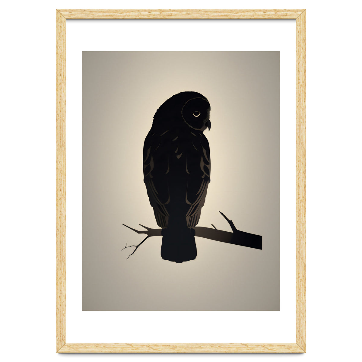 Owl Minimalist Picture
