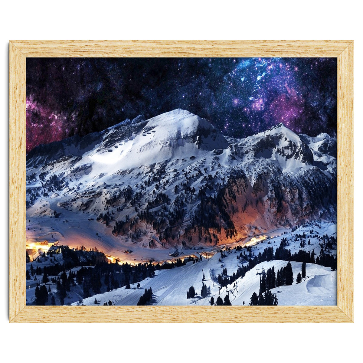 Mountain CALM IN space view