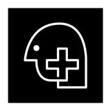 Head Plus_Black (Print Only) thumbnail