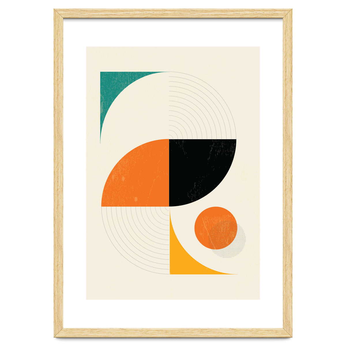Mid Century Modern Abstract Pop