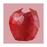 Apple Low Poly Art  (Print Only) thumbnail