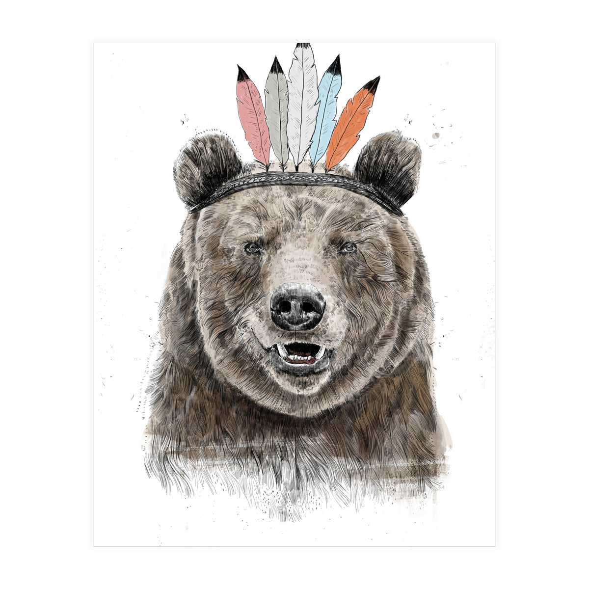 Festival Bear (Print Only)