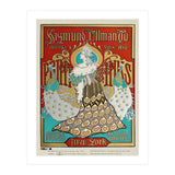 Sigmund Ullman Bronze Powders Advertisement (With Peacocks) (Print Only) thumbnail