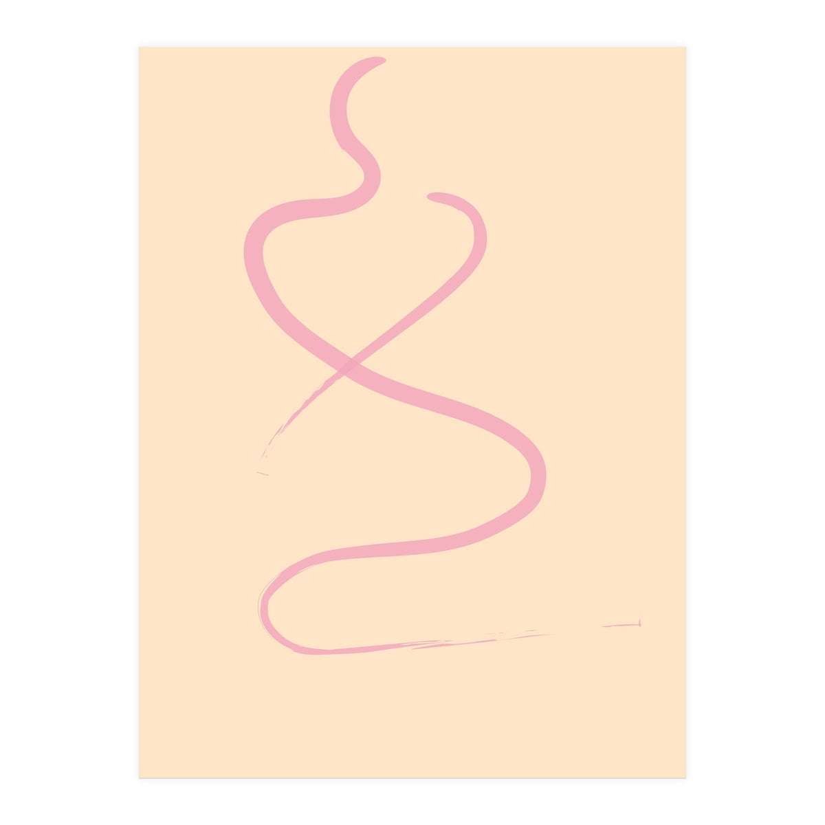 Seated line drawing No 2 (Print Only)