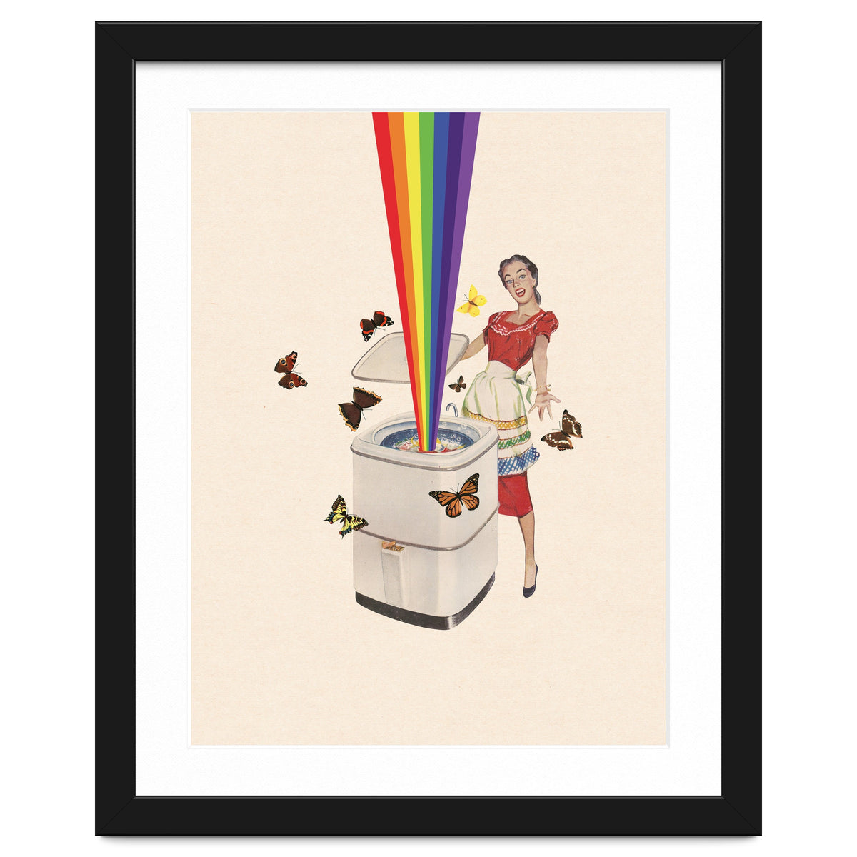 Rainbow Washing Machine