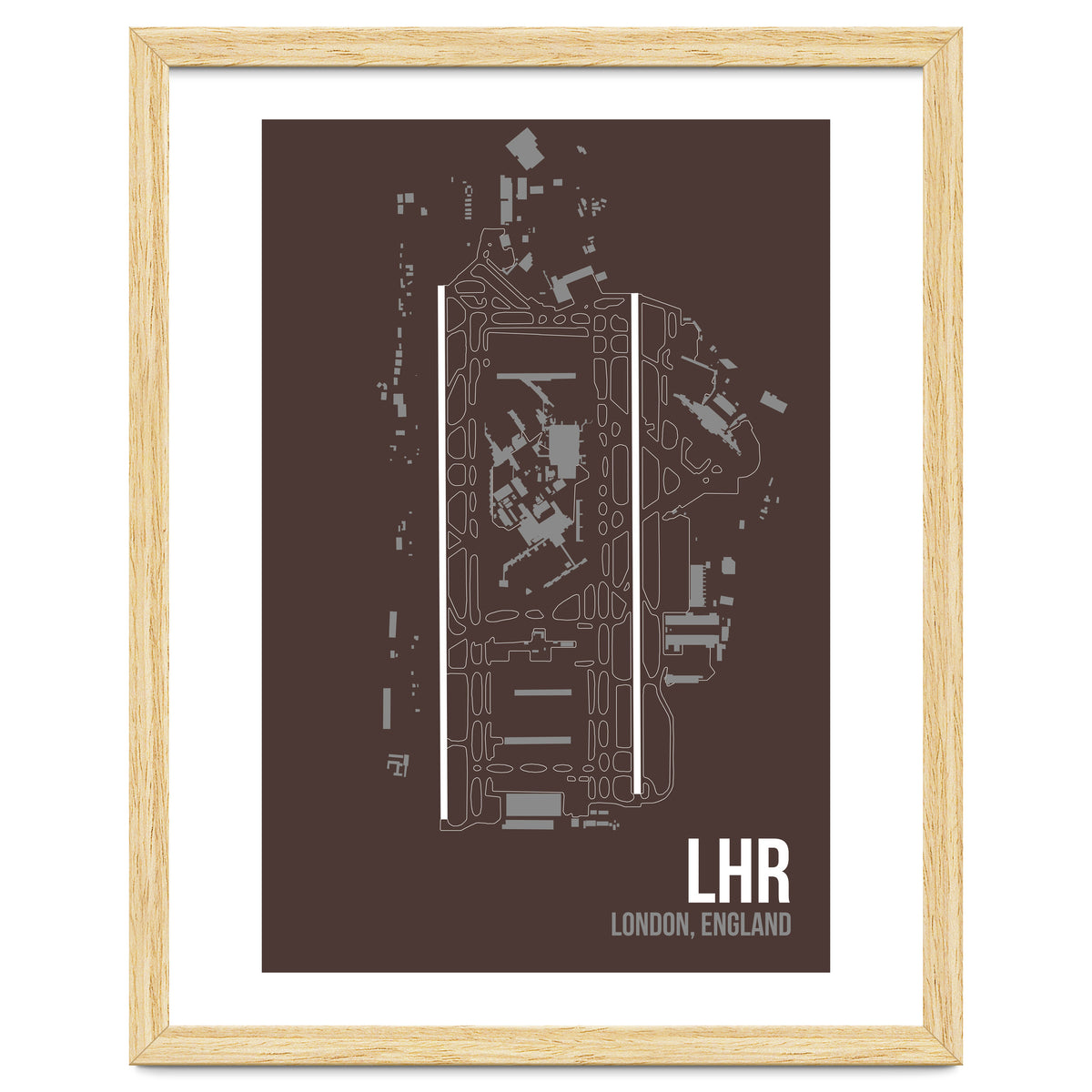 London Heathrow Airport Layout