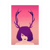 Jackalope Lady (Print Only) thumbnail