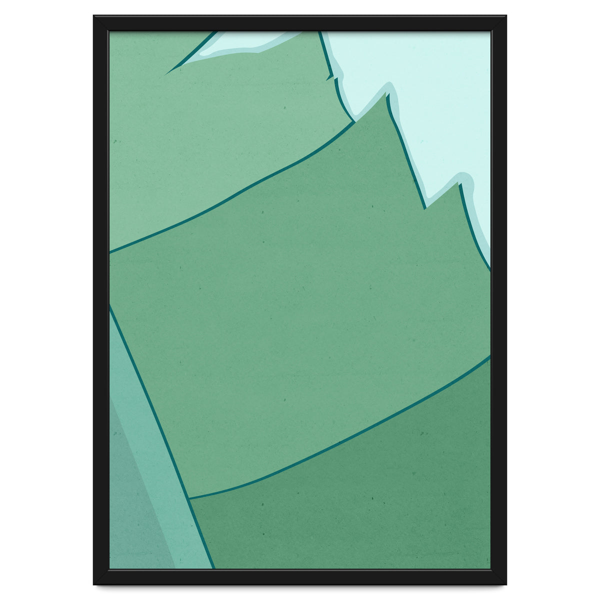 Abstract Banana Leaves Three - Greener Eden