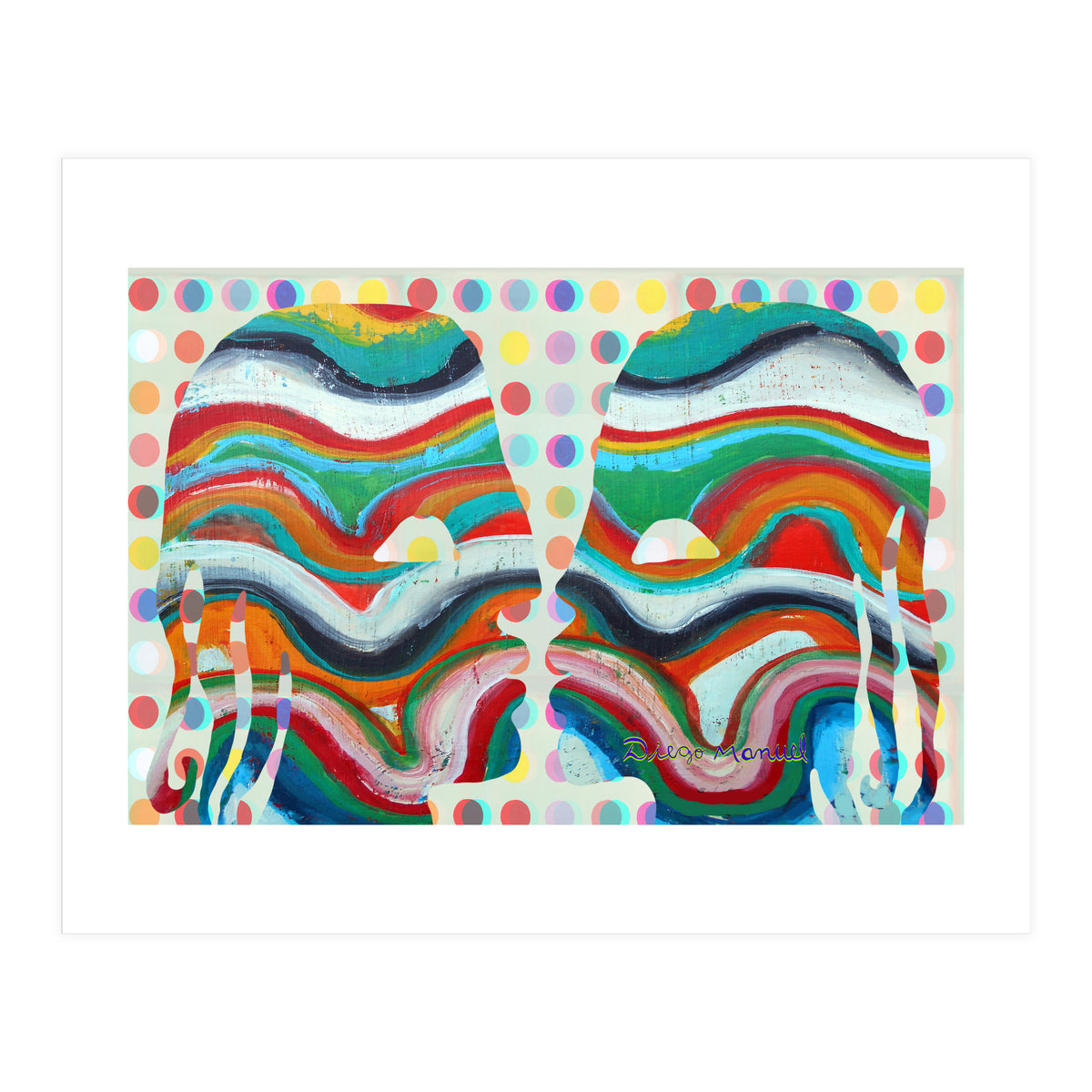 Abstracto Pop Nuevo B4 (Print Only)