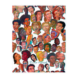 Rostros Alegres 3d (Print Only) thumbnail