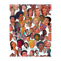 Rostros Alegres 3d (Print Only)