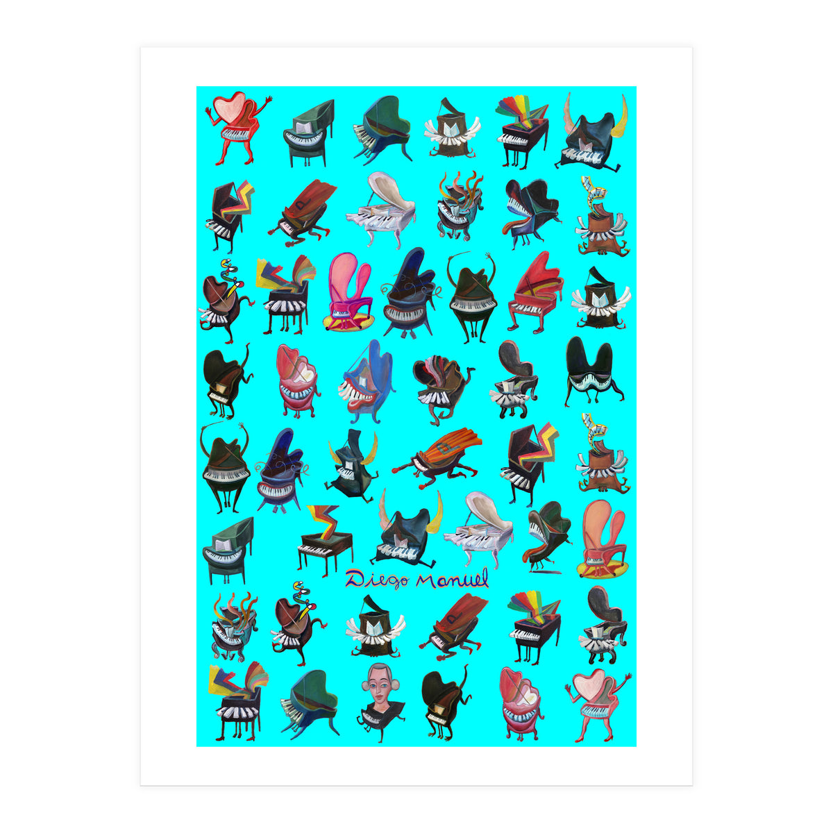 Pianos Pianos 2 (Print Only)