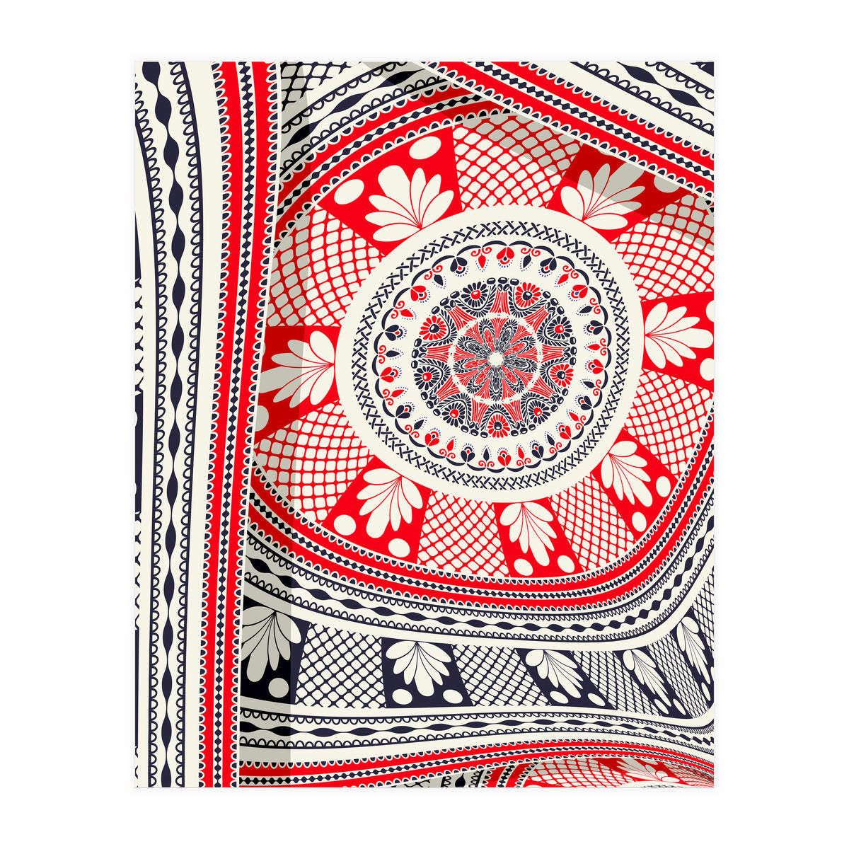 Romanian embroidery background 27 (Print Only)