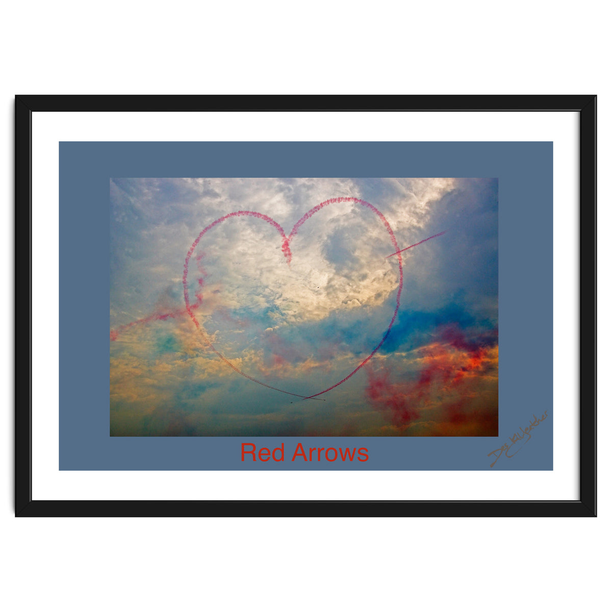 Myarthaus Poster Red Arrows 1