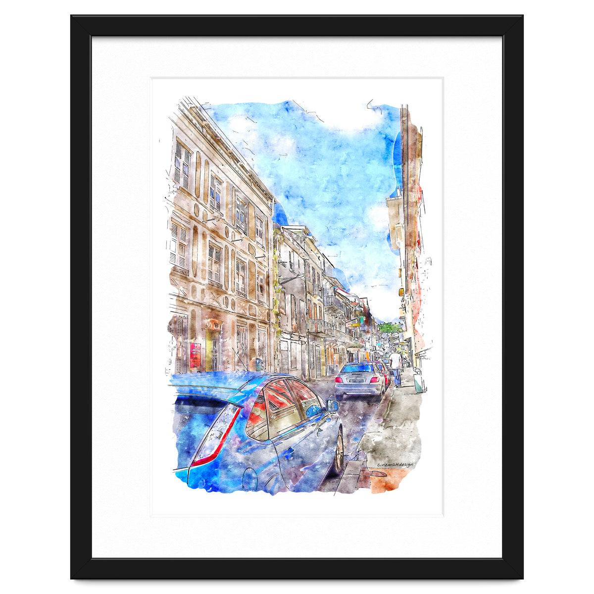 Street of Fort-de-France