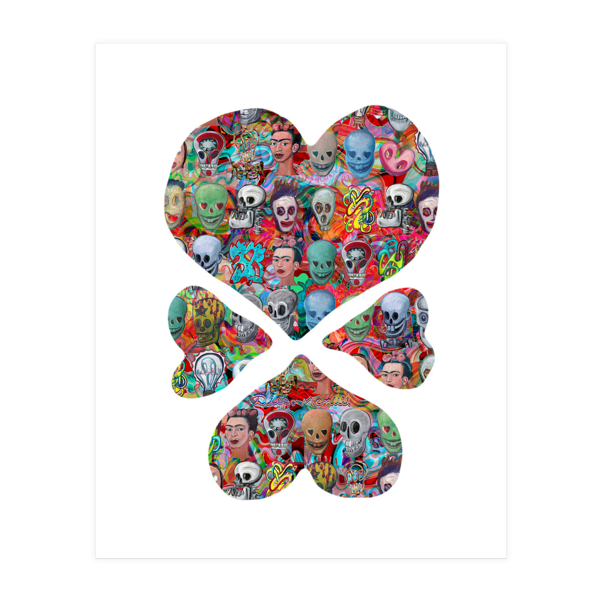 4 Corazones 2 Copia (Print Only)