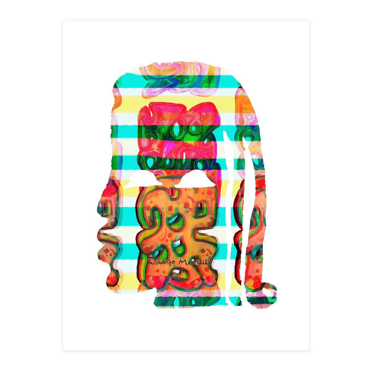 Abstracto Pop Nuevo B 17 Copia (Print Only)