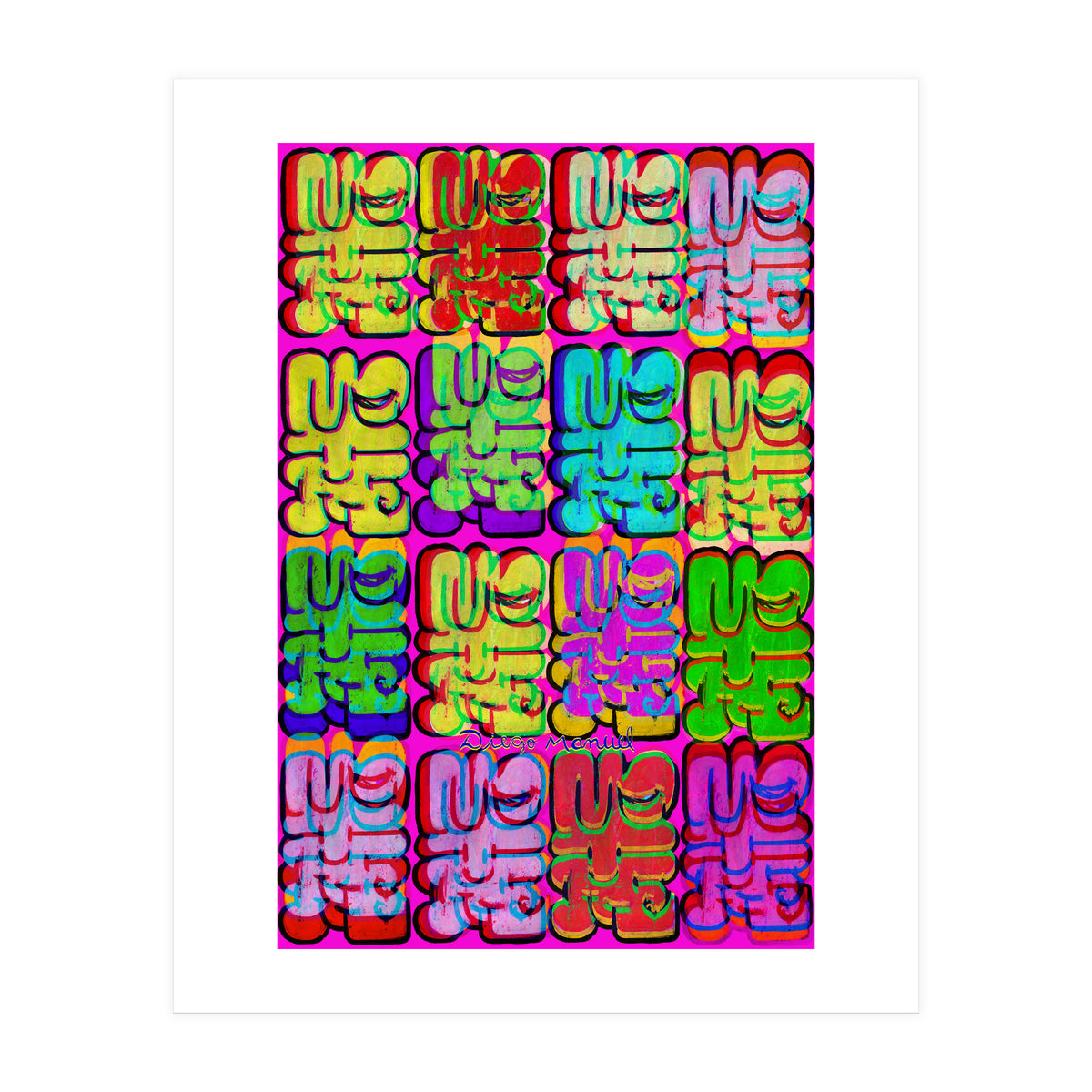Graffitis 2021 Tapiz 124 (Print Only)