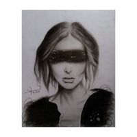 Blindfold Women Art (Print Only)