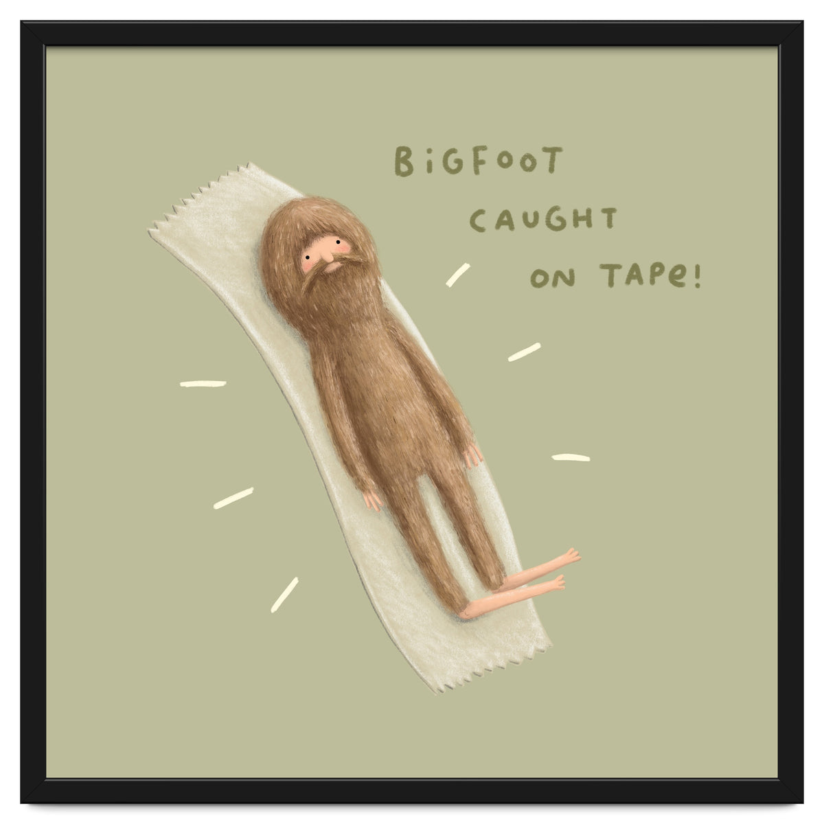 Bigfoot Caught On Tape