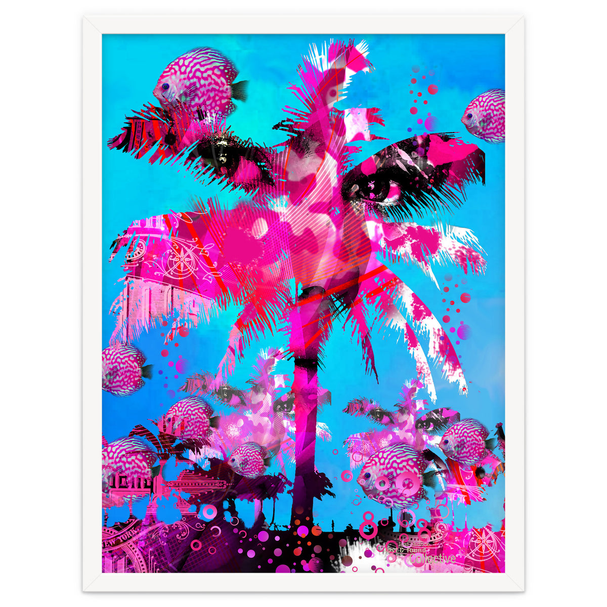Pink Palm