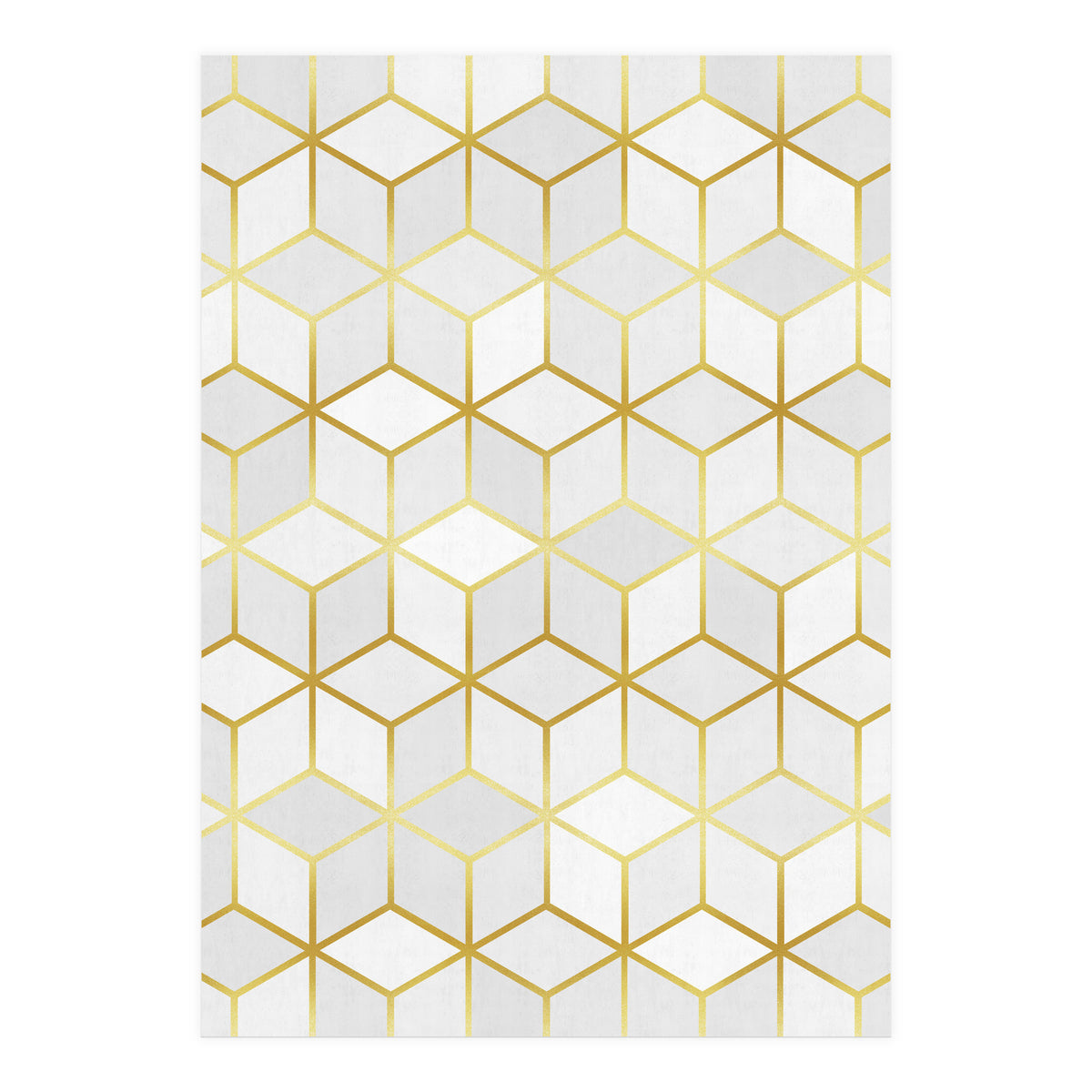 Colorful and golden pattern V (Print Only)