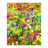 Meadow Flowers, Botanical Nature Landscape Painting (Print Only) thumbnail