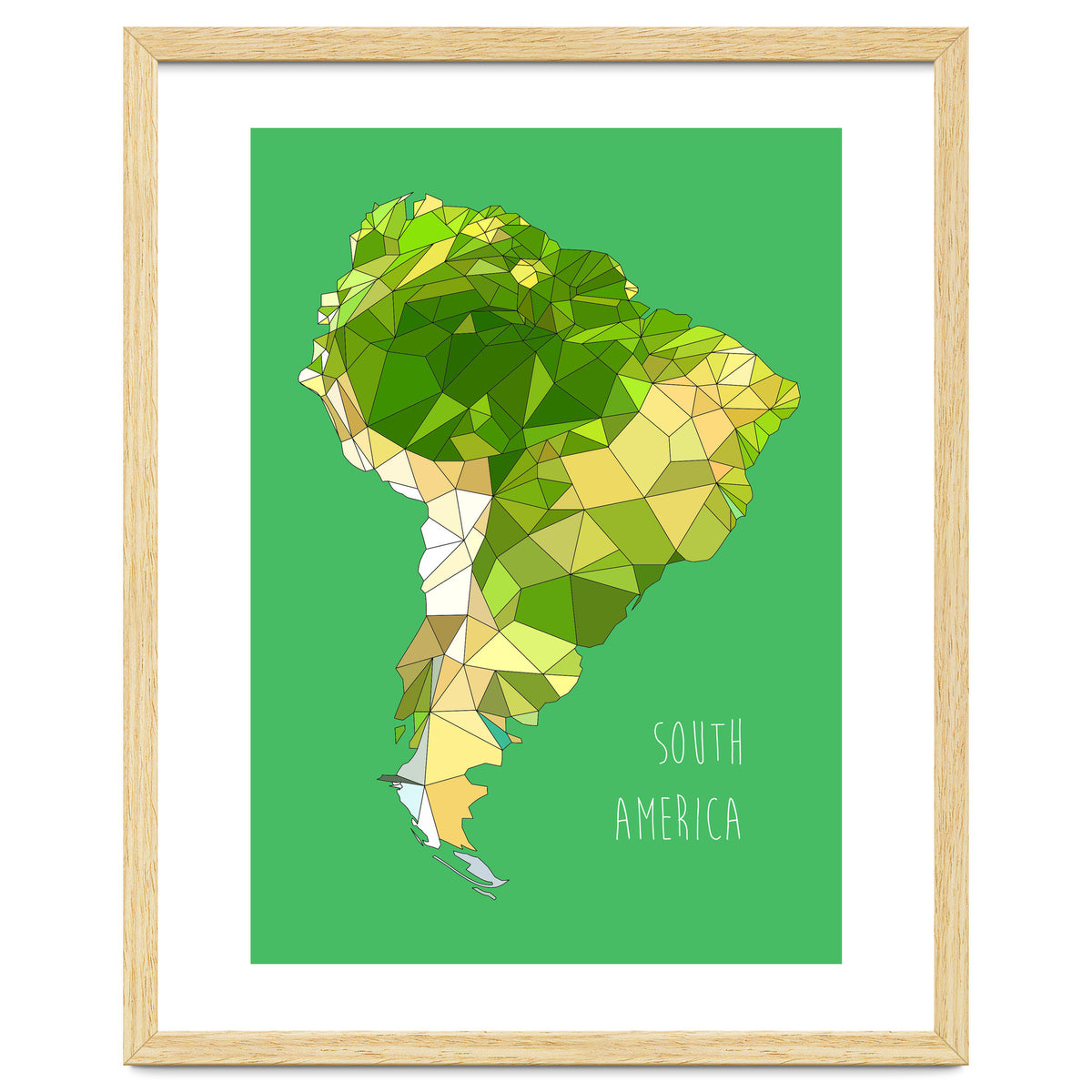 SOUTH AMERICA – Green