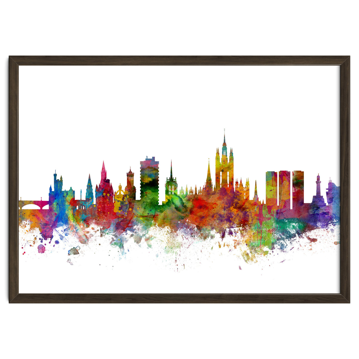 Aberdeen Scotland Skyline