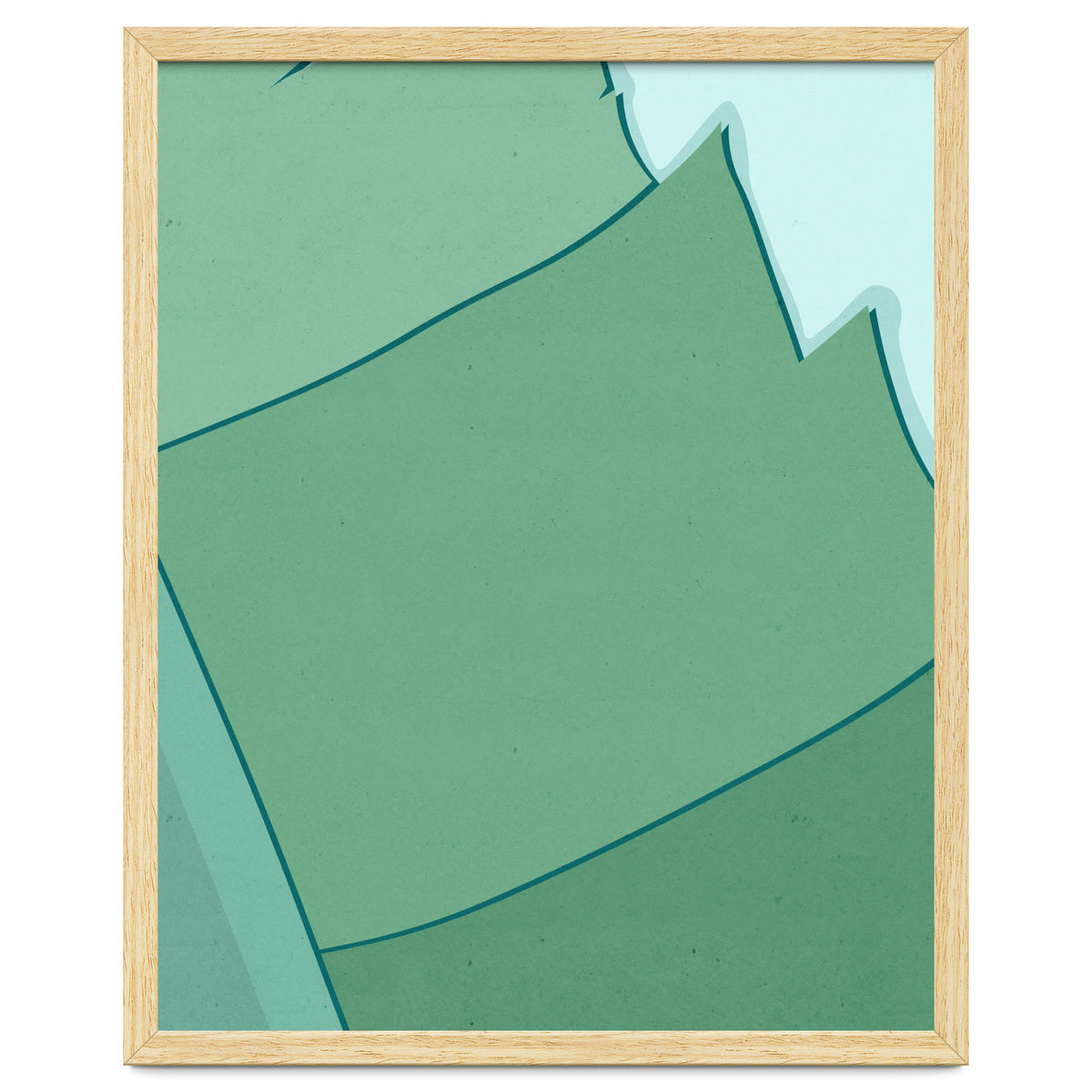 Abstract Banana Leaves Three - Greener Eden