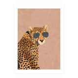 Cool Cheetah Beige and Brown (Print Only) thumbnail