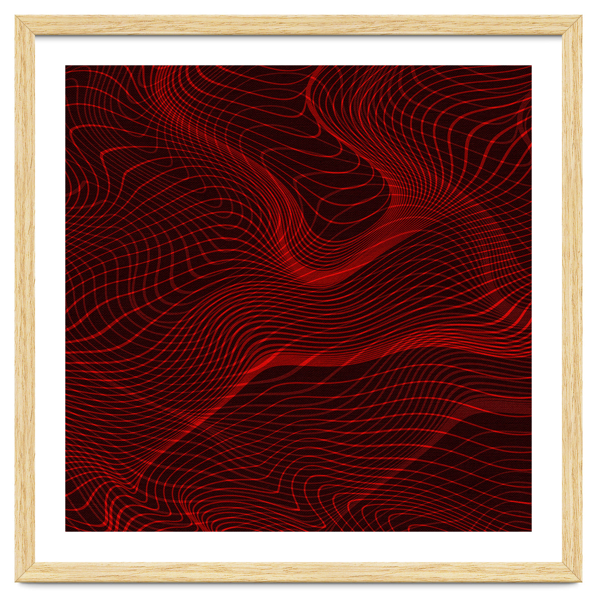 Waves Red