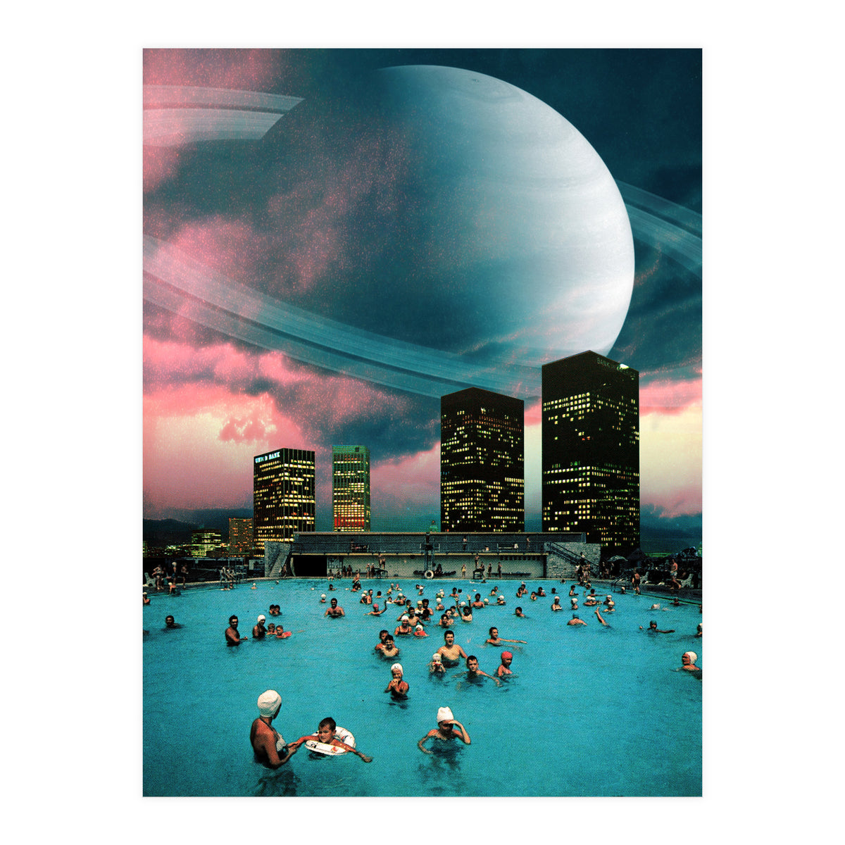 Evening Swim (Print Only)