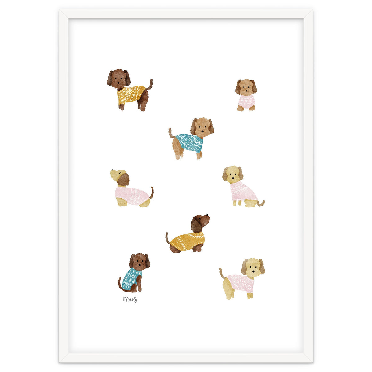 Cockapoo Dogs in Jumpers