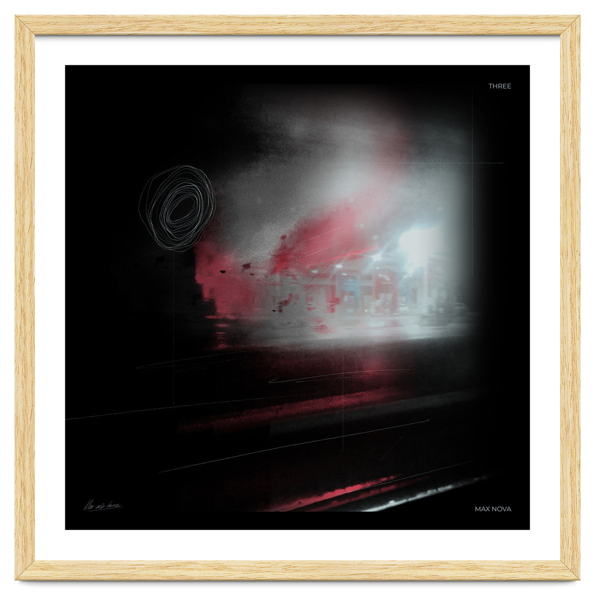 Her trip home. Three